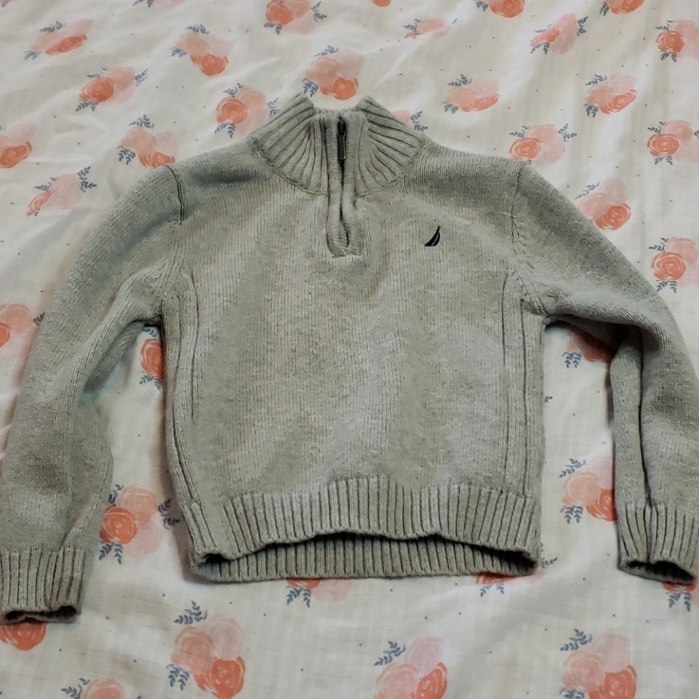 Nautica Cotton Gray Sweater Size 3T‎